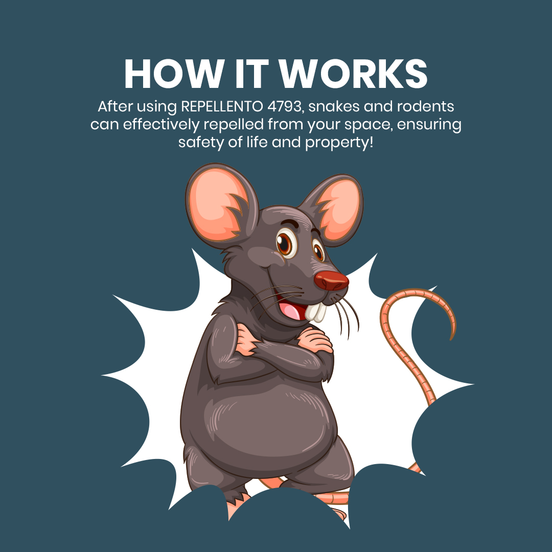 REPELLENTO 4793 Repellent For Snake, Snail & Rodent - Image 4