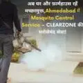 अब घर और फ़ार्महाउस रहें मच्छरमुक्त, Ahmedabad में Mosquito Control Service – CLEARZONE