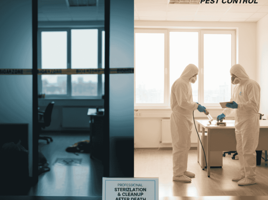 Professional After-Death Cleanup and Sterilization Service in Ahmedabad | Clearzone Biohazard Cleaning and Odor Removal