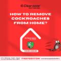 How To Remove Cockroaches From Home?