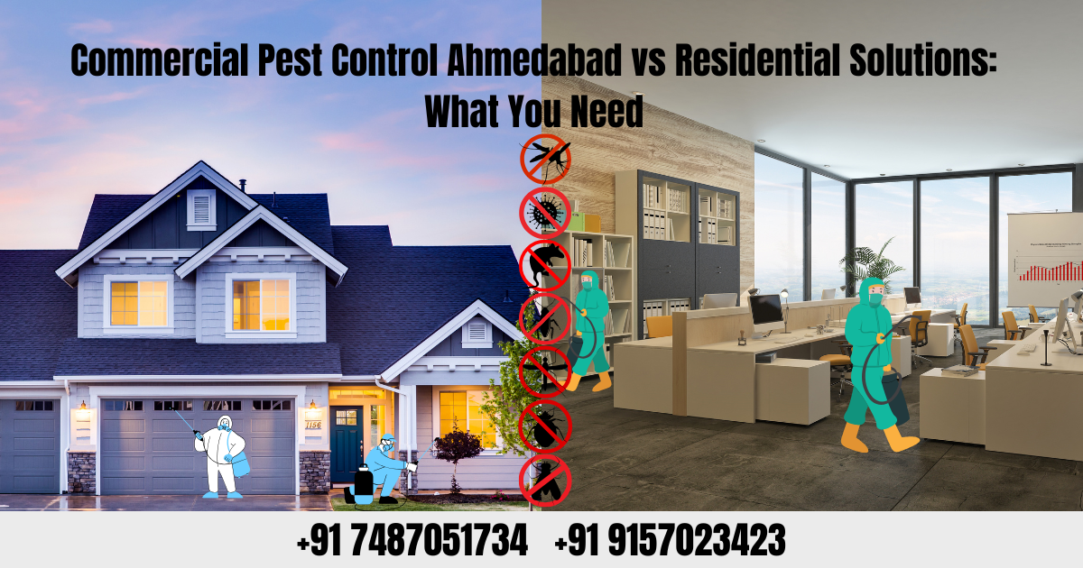 Commercial Pest Control Ahmedabad