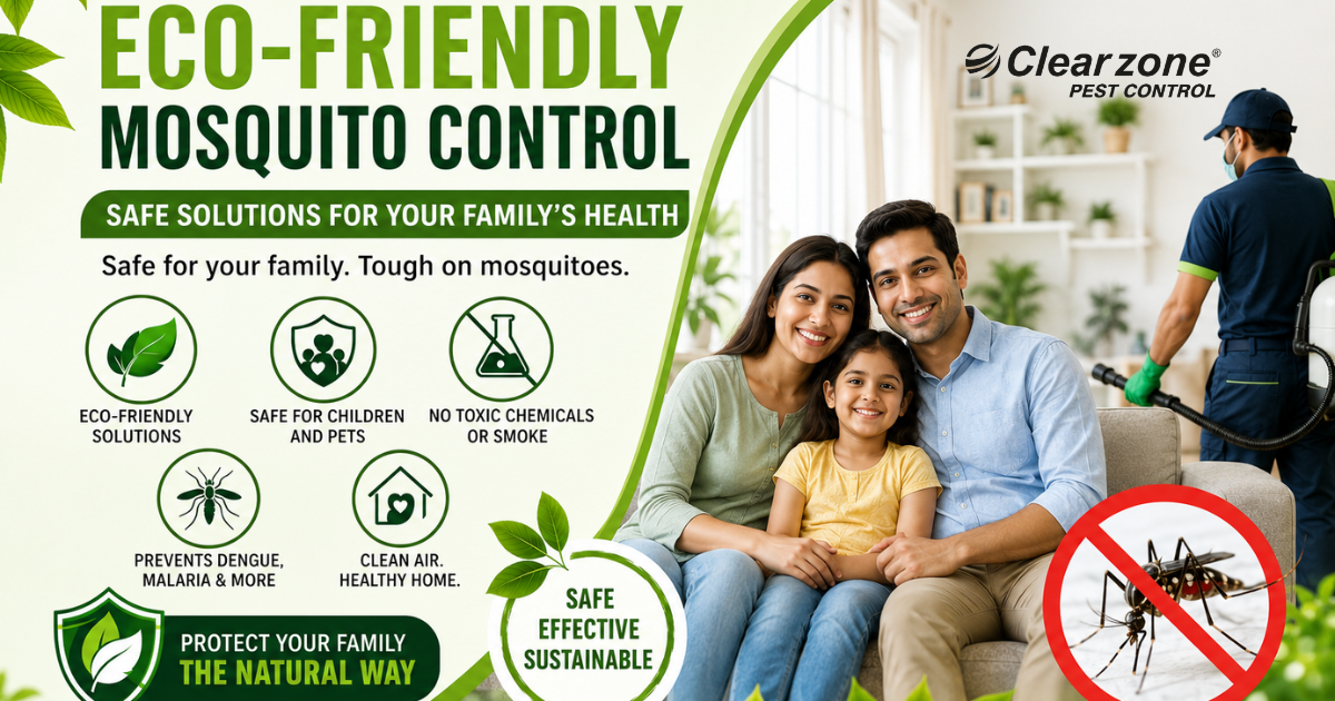 Eco-friendly mosquito control