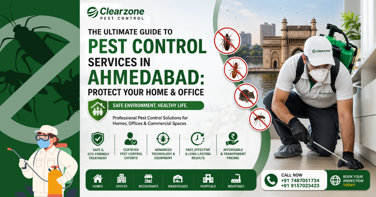 Pest Control Services in Ahmedabad