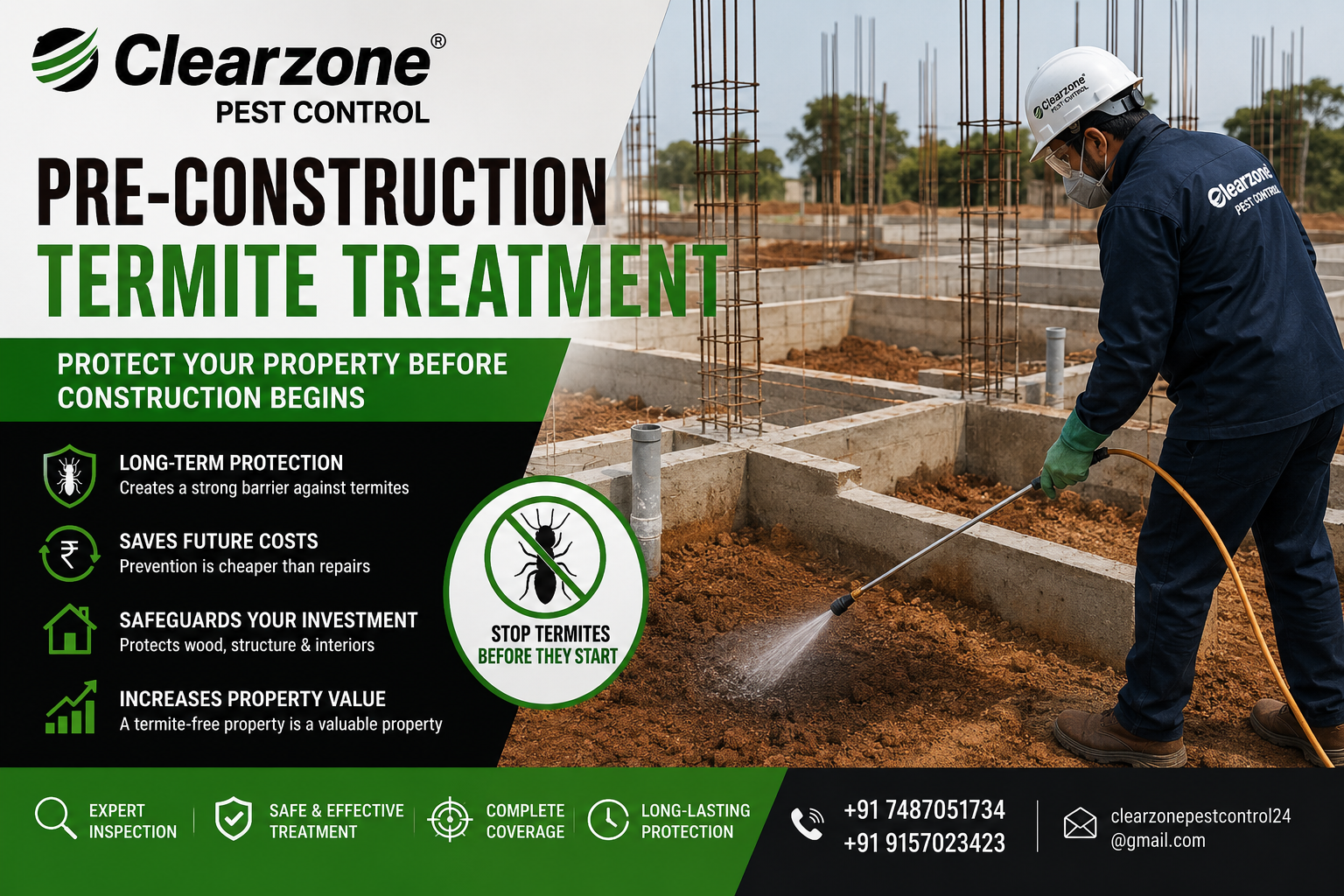 Best Pre Construction Termite Treatment
